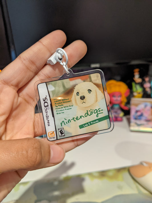 Nintendogs Double-Sided Acrylic Charm