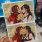 Tifa and Aerith Art Print