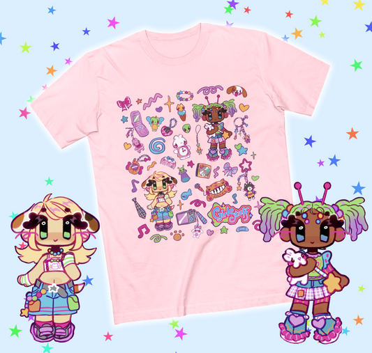 [PREORDER] Girly Stuff Pink Unisex T-Shirt