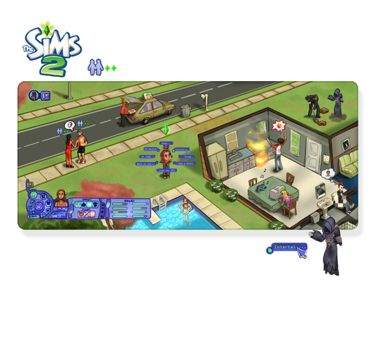 [PREORDER] The Sims 2 Deskmat