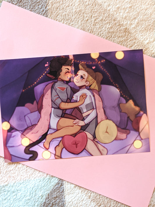 Catradora Art Print