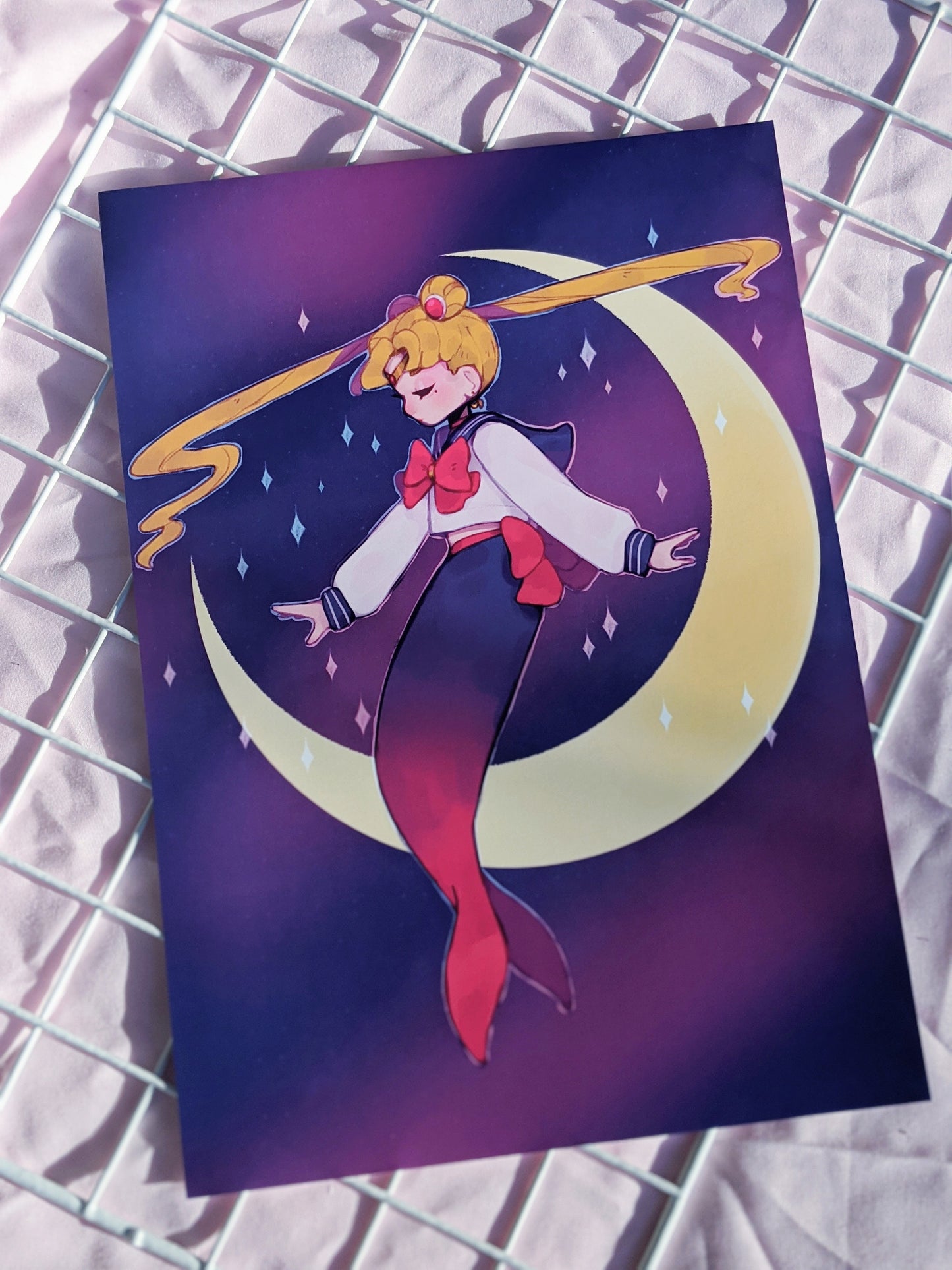 Mermaid Sailor Moon Art Print