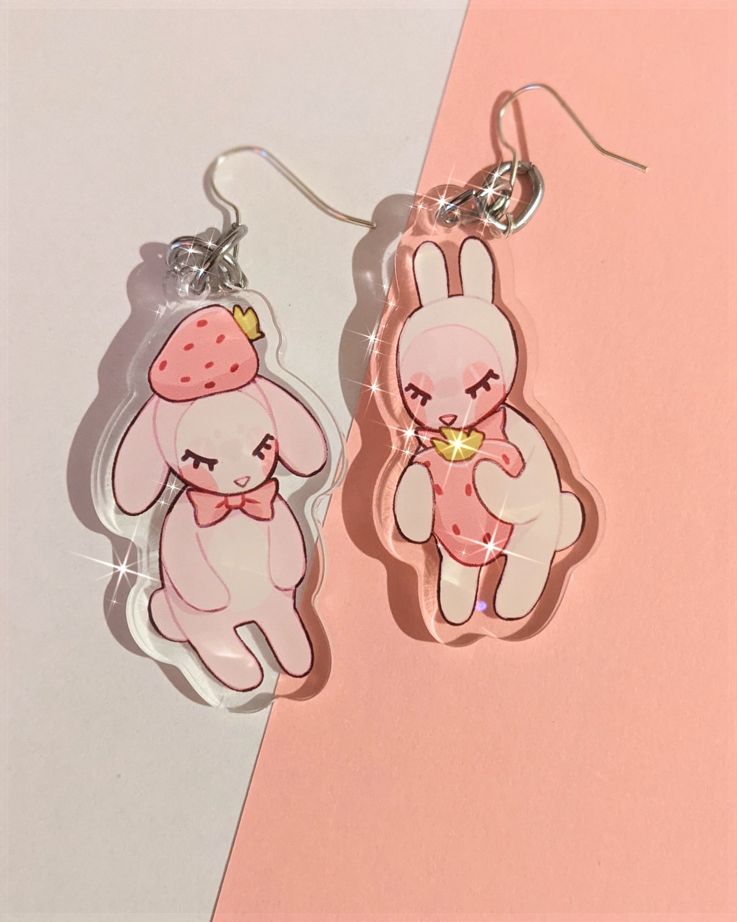 Little Bunnies Earrings/Charms