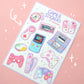 Cutie Gamer Sticker Sheet