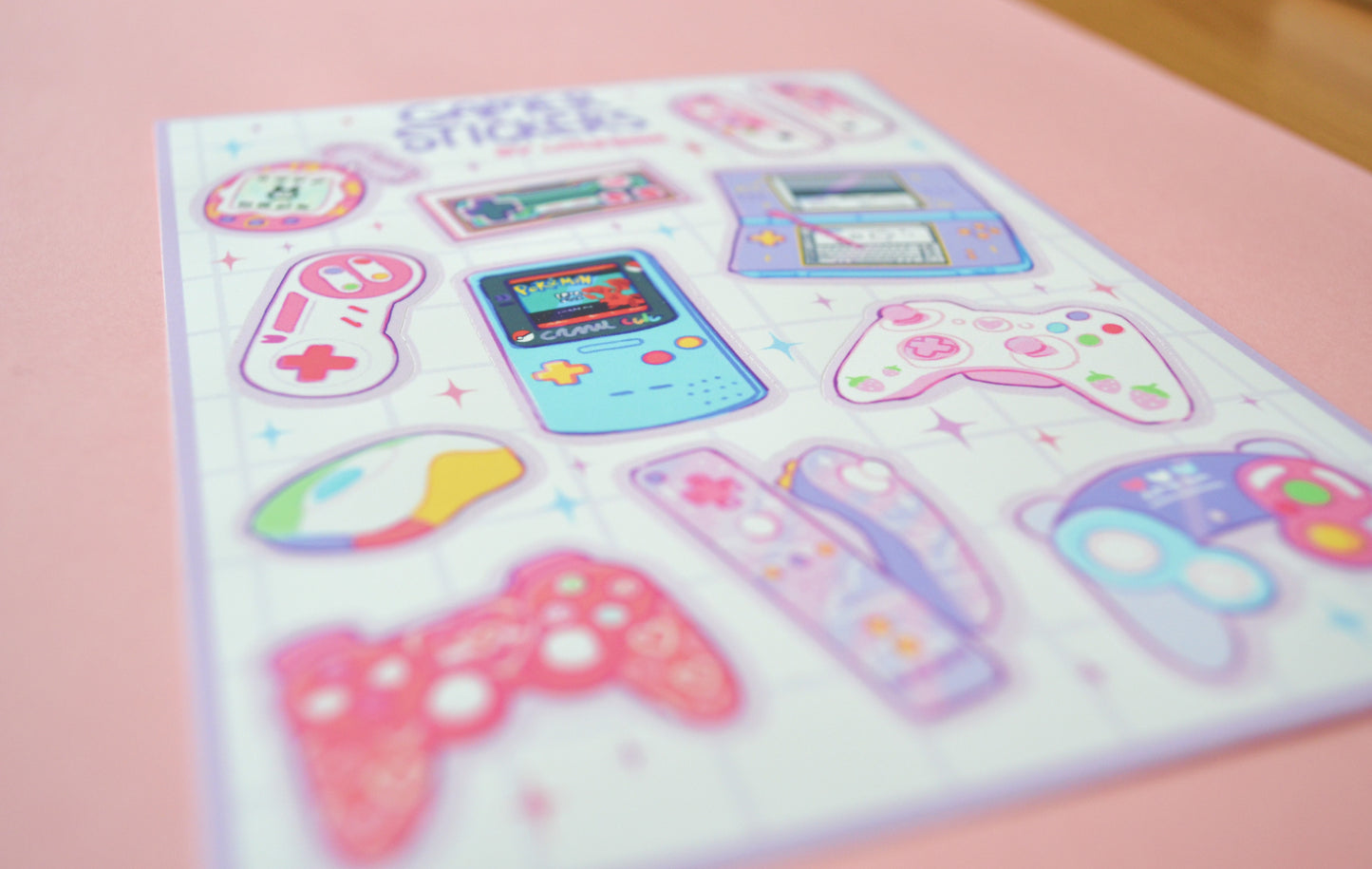 Cutie Gamer Sticker Sheet