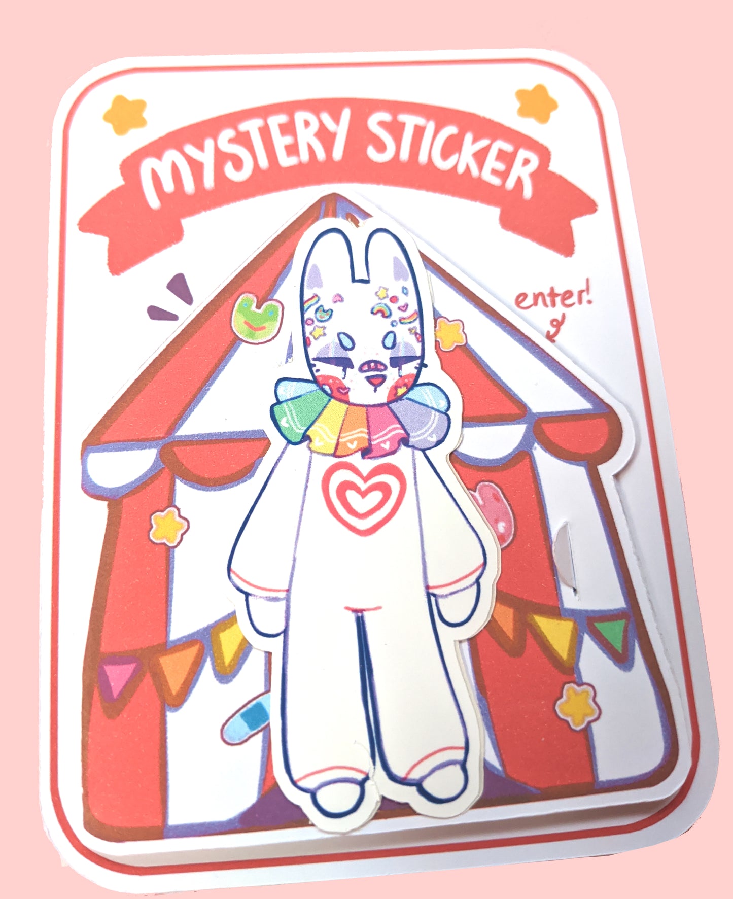 Sticker Mail Circus Mystery Stickers