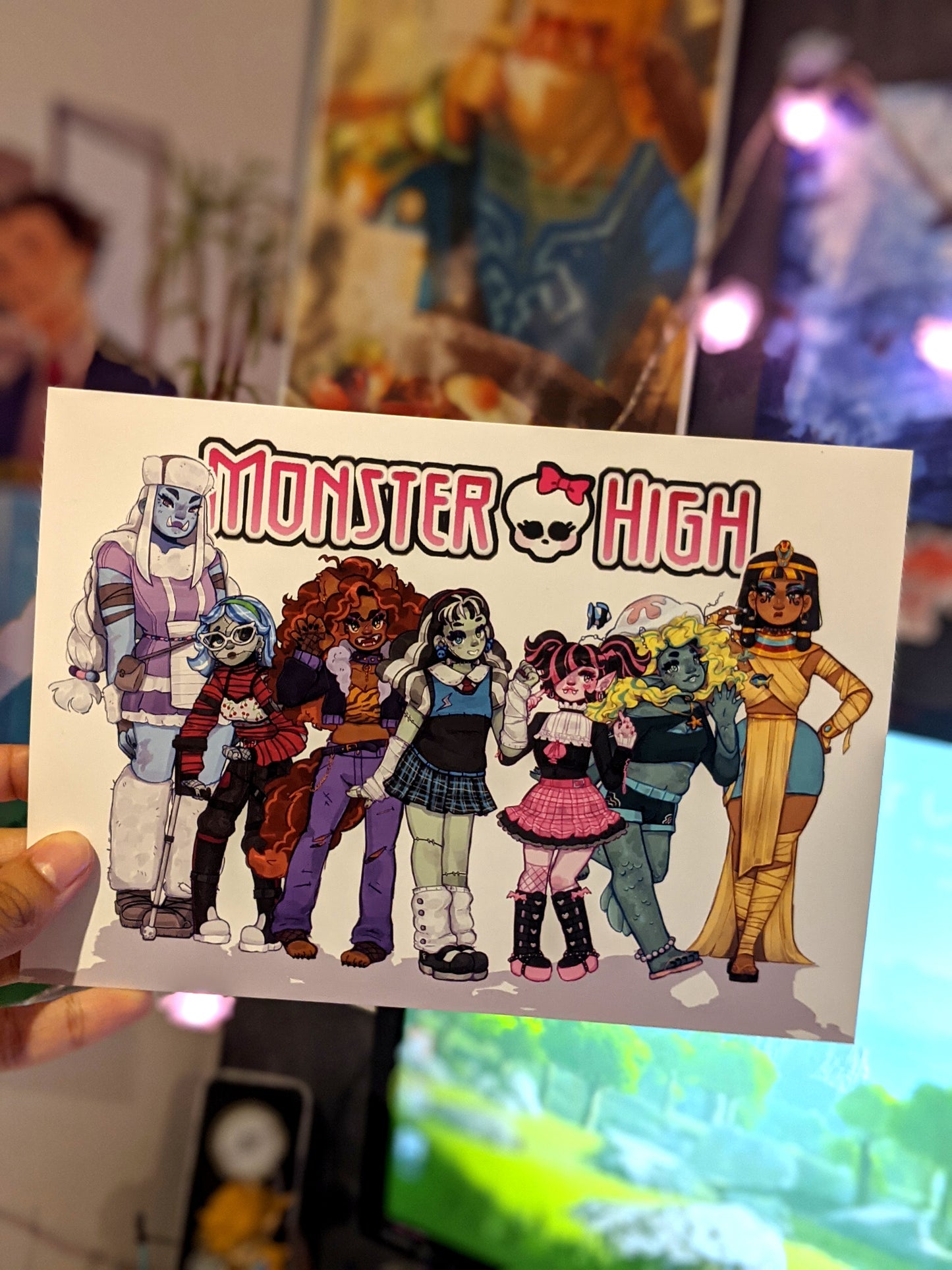 Monster High Art Print