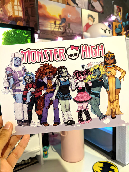 Monster High Art Print