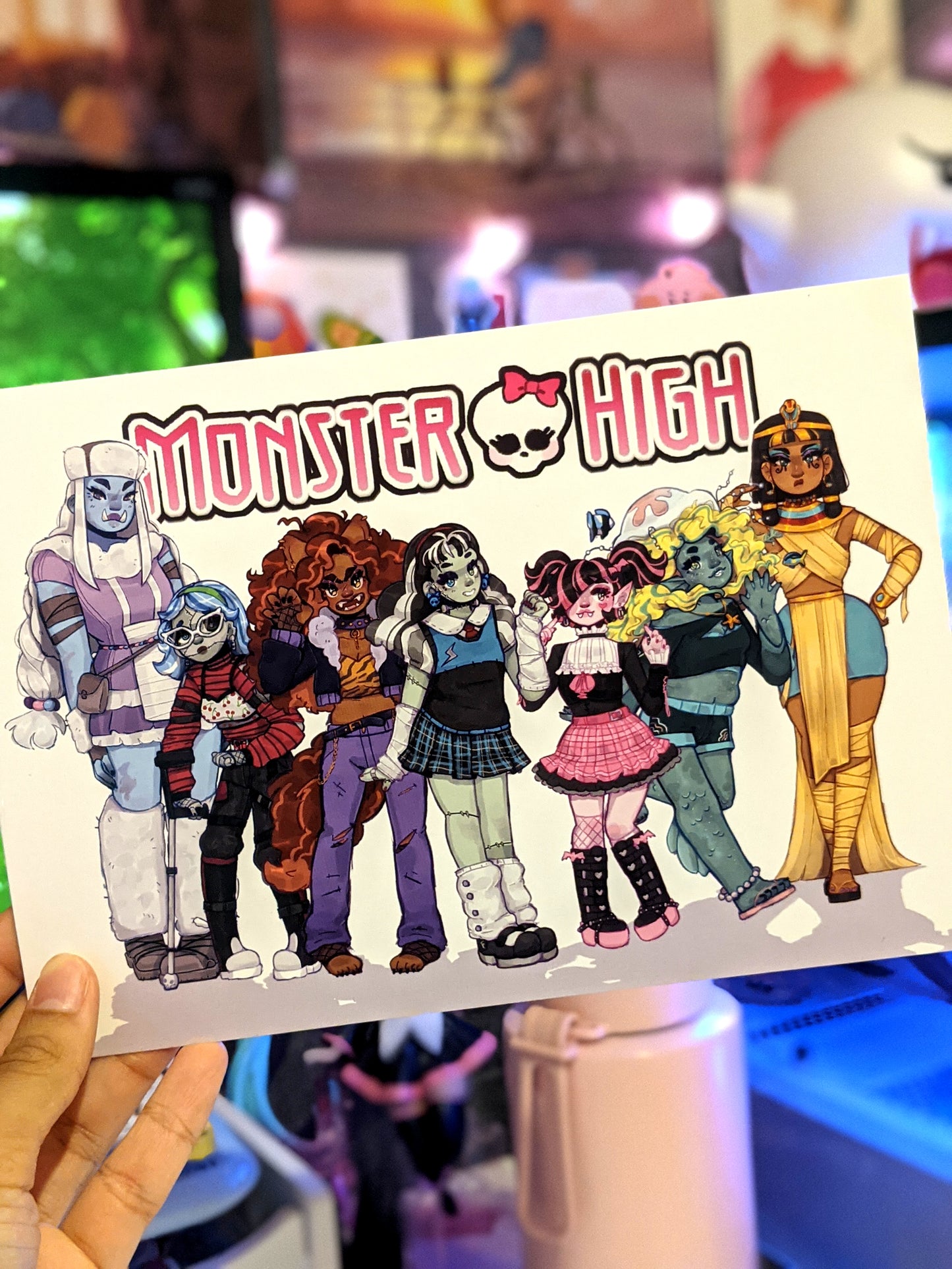 Monster High Art Print