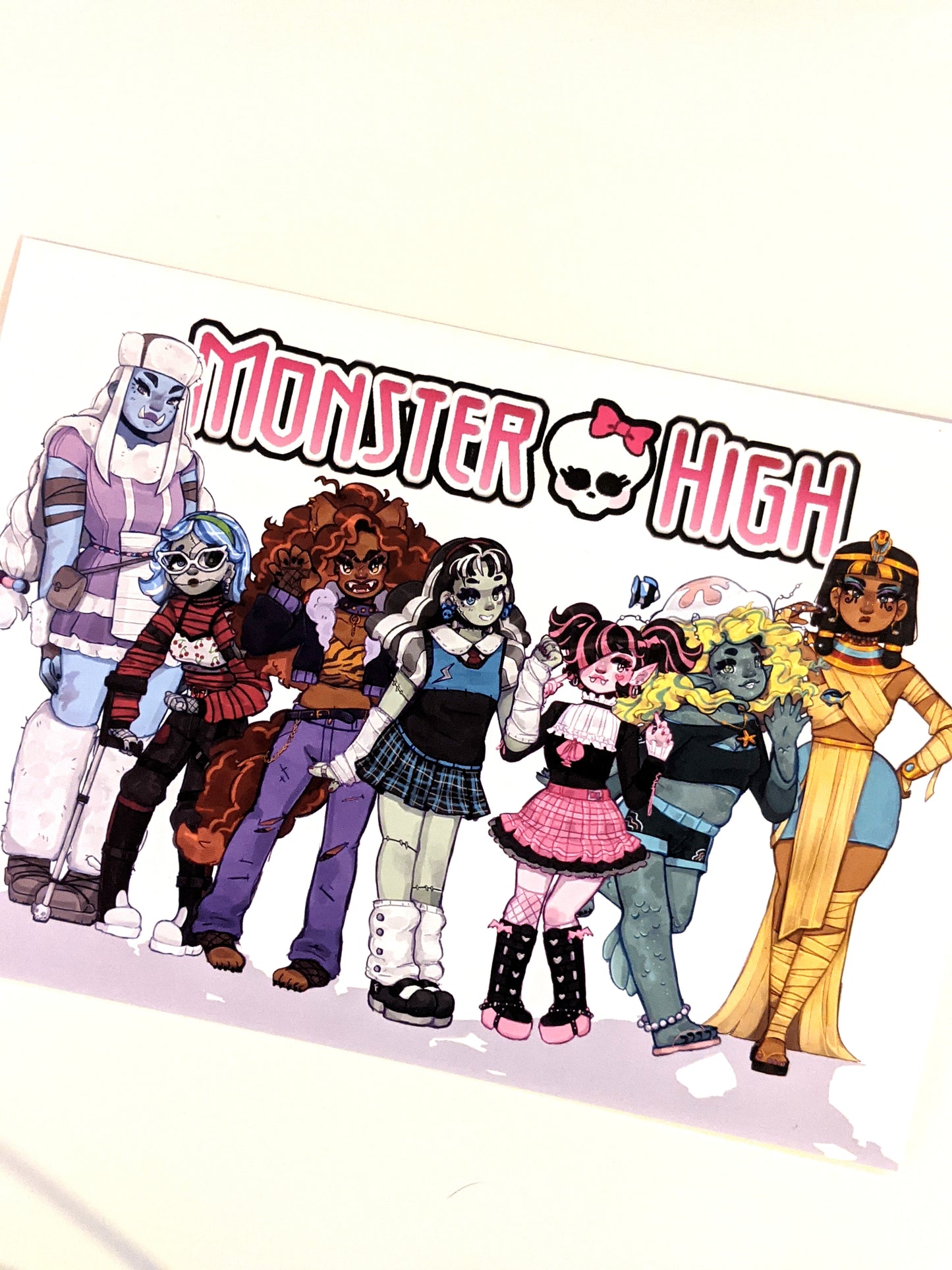 Monster High Art Print