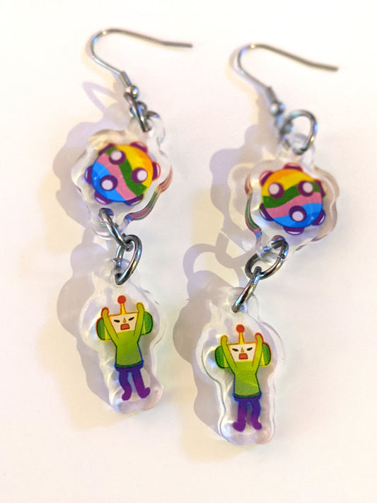 Katamari Damacy Earrings