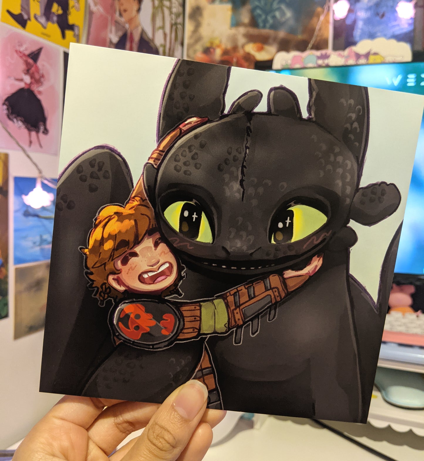 How to Train Your Dragon Art Print