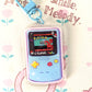 Gameboy Red/Blue Double-Sided Acrylic Charm