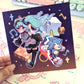 Sonic and Miku Art Print