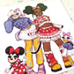 Minnie and Daisy Art Print